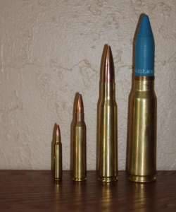  : .223, .338 lapua, 50BMG, 20- VULCAN